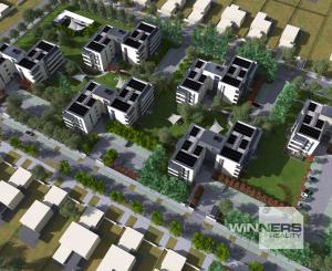 Pozemok so stavebným povolením na výstavbu 144 bytov v meste ENCS - Maďarsko, 30 minút od mesta Košice.