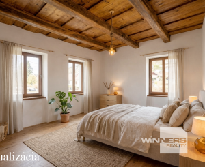 Ponúkame na predaj rodinný dom po rekonštrukcii – Svätý Anton, cca 5 min od Banskej Štiavnice