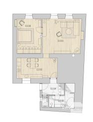 REZERVOVANÉ - Exkluzívne na predaj 2-izbový s parkovacím miestom v Matejovciach na ul. Smetanovej, okres Poprad