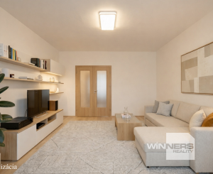 REZERVOVANÉ - Na predaj 3-izbový byt s loggiou – sídlisko Drieňová, Banská Štiavnica