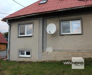 Predaj  4 izb. dom - 377 m2,  dielňa, pivnica, záhradka ,  Hrochoť, okr. B.Bystrica