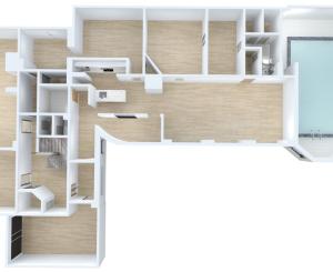 Na predaj samostatne stojaci rodinný dom v zadnej časti prepojený s prízemným domom, pozemok 1659 m2, Štúrova ulica, Skalica