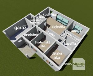 Exkluzívny bungalov na predaj – moderná novostavba v žiadanej lokalite Kopčany