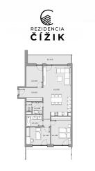 Ponúkam Vám 4i byt v novostavbe Čížik – Košice – Staré Mesto.