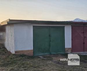 Exkluzívne na predaj garáž v Poprade, časť sídlisko Západ na  (za novou bytovkou Ursus)