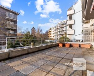 3-izb. byt s veľkou terasou a garážou pri lesoparku Železná studnička