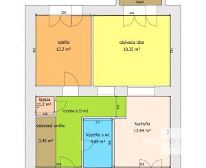 2-izbový byt V.Krtíš, ul. Školská