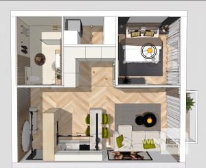 REZERVOVANÉ - Exkluzívne na predaj 2 izbový byt s balkónom v rozlohe 50 m2 v Poprade časť Matejovce na ulici Lidickej