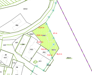 Predaj stavebného pozemku vo Višňovom, 826 m2