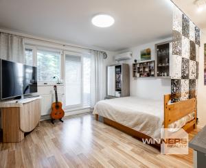 NA PREDAJ KLIMATIZOVANÁ GARSÓNKA 31,4m2 s balkónom a  parkovacím státím, ul. Na pasekách