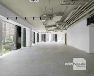 Moderný nebytový priestor open space o veľkosti 124,76 m2 v DUETT Business Residence na prenájom.