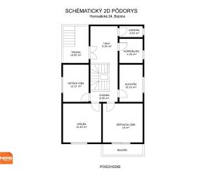Na predaj rodinný dom s garážou, pozemok 817 m2, Hornoulická ulica, Bojnice