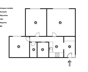 NA PREDAJ praktický 3-izbový byt po kompletnej rekonštrukcii, 55,59 m², ul. Furdekova – Petržalka