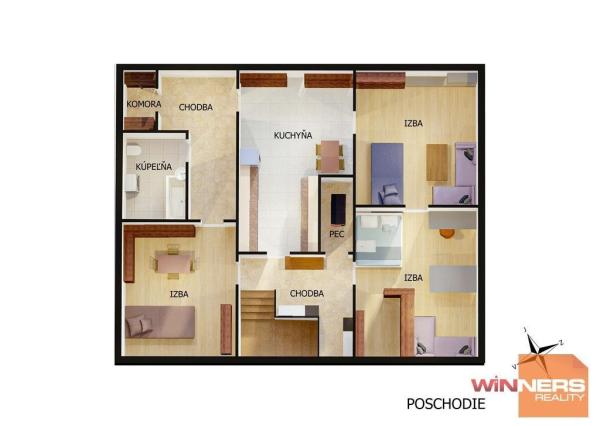 Exkluzívne na predaj rodinný dom vhodný aj ako investícia, priamo v centre mesta Banská Štiavnica