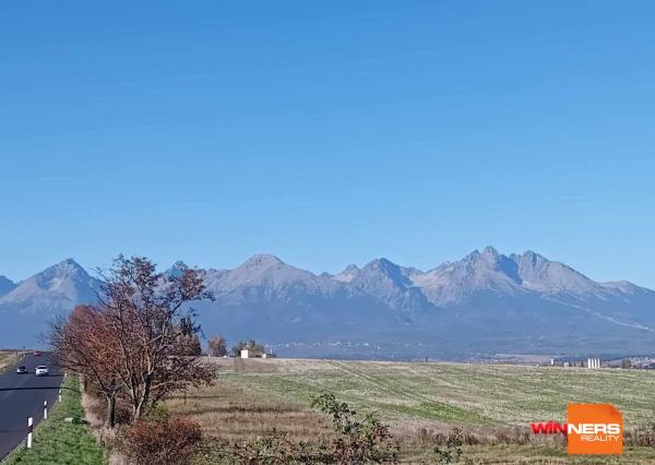 Predaj  investičného pozemku pri  Poprade !