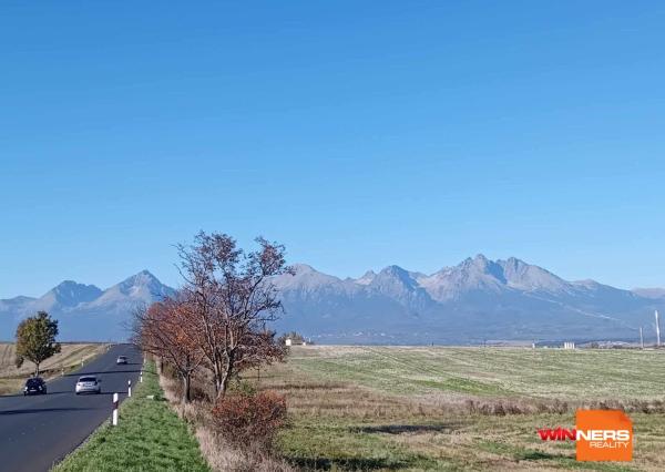 Predaj  investičného pozemku pri  Poprade !