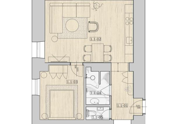 Exkluzívne na predaj 2-izbový byt, parkov.miesto, Smetanová, Poprad