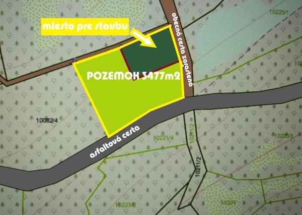 REZERVOVANÉ - Zaježová, pozemok v ÚP na výstavbu