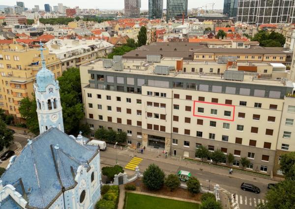 Luxusný 3-izb. byt  s atraktívnym výhľadom na Modrý kostolík