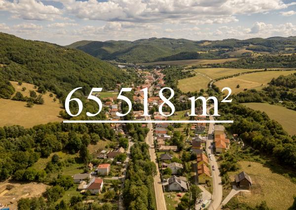 Rozsiahly pozemok vhodný na ranč, kemp alebo hobby farmu – 6,55 ha