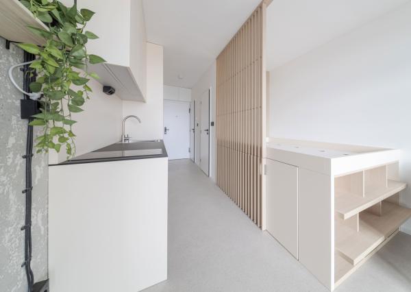 Garsónka, prenájom, loggia, v blízkosti Lekárskej fakulty, Kysucká, Košice - Západ