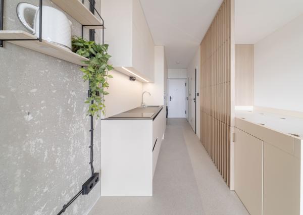 Garsónka, prenájom, loggia, v blízkosti Lekárskej fakulty, Kysucká, Košice - Západ