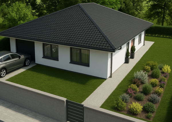 Predaj 4-izb. 115m2 RD novostavba s garážou a tep.čepadlom, 508m2 pozemok, Hrubá Borša, okr.Senec