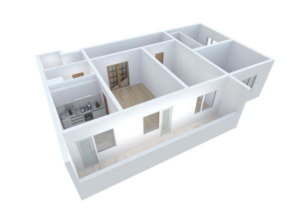 REZERVOVANÉ - Na predaj kompletne zrekonštruovaný 4-izbový byt, 93,30 m2, Lipského ulica, Bratislava-Dúbravka