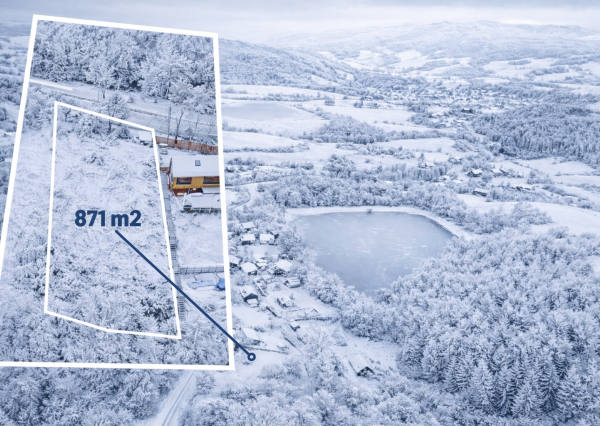 NOVÁ CENA! Exkluzívne na predaj slnečný stavebný pozemok v blízkosti Belianskeho jazera, Banská Štiavnica