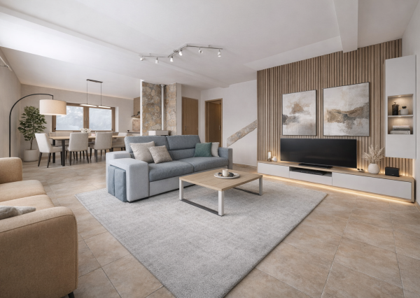 Priestranný 4izb mezonet v Apartmáne Tatran, Donovaly