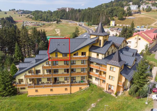 Priestranný 4izb mezonet v Apartmáne Tatran, Donovaly