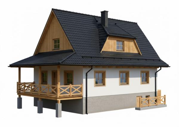 Stavebný pozemok s projektom na 5izbovú chatu a platným stavebným povolením