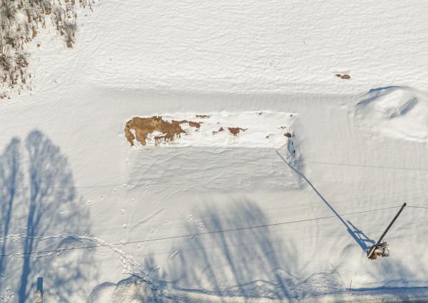 Stavebný pozemok s projektom na 5izbovú chatu a platným stavebným povolením