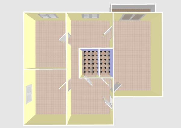 Prenájom 3-izbového bytu s balkónom