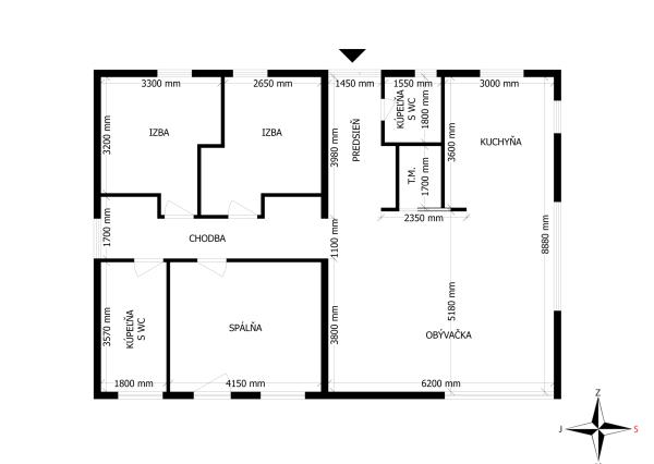 EXKLUZÍVNE NA PREDAJ: Rozostavaný rodinný dom v obci Ilija, okres Banská Štiavnica