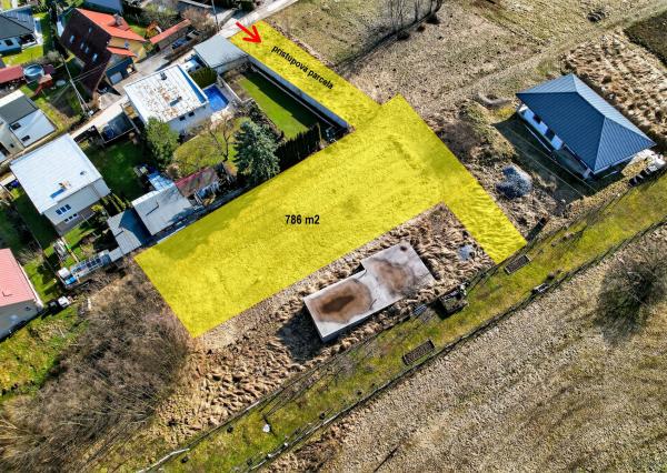 Predaj investičného stavebného pozemku o výmere 786 m² – ulica Do Stávku,  Žilina – Trnové