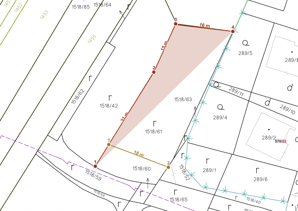 Predaj investičného stavebného pozemku o výmere 786 m² – ulica Do Stávku,  Žilina – Trnové