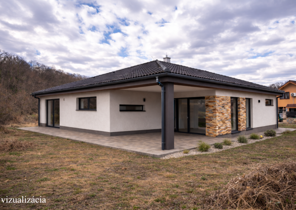 NA PREDAJ – Moderný 4-izbový rodinný dom s veľkou terasou a súkromím | Hontianske Nemce | pozemok 765 m²