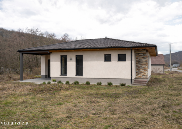 NA PREDAJ – Moderný 4-izbový rodinný dom s veľkou terasou a súkromím | Hontianske Nemce | pozemok 765 m²