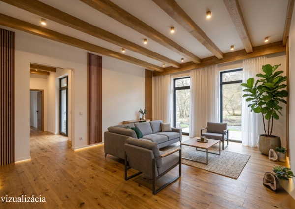 NA PREDAJ – Moderný 4-izbový rodinný dom s veľkou terasou a súkromím | Hontianske Nemce | pozemok 765 m²