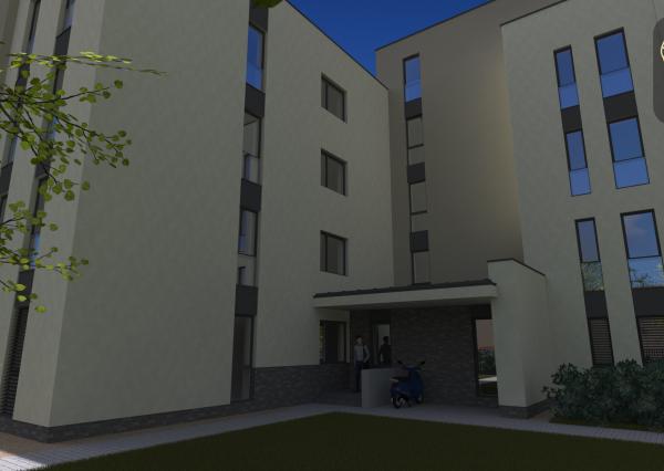 Pozemok so stavebným povolením na výstavbu 144 bytov v meste ENCS - Maďarsko, 30 minút od mesta Košice.