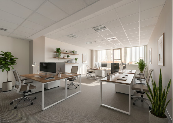 Na prenájom kancelária o výmere 55 m2 v budove Business centrum Moldavská v Košiciach.