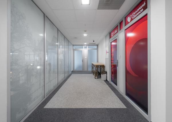 Na prenájom kancelária o výmere 55 m2 v budove Business centrum Moldavská v Košiciach.