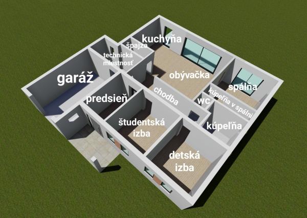 Exkluzívny bungalov na predaj – moderná novostavba v žiadanej lokalite Kopčany