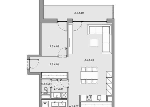 Ponúkam Vám 4i byt v novostavbe Čížik – Košice – Staré Mesto.