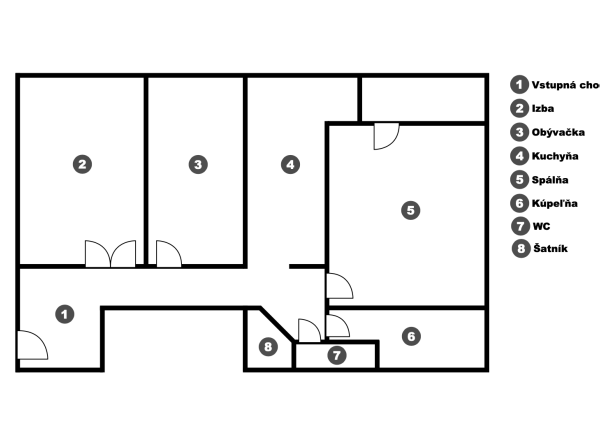 NA PREDAJ 3-izbový klimatizovaný byt 79,34m2 v obľúbenej lokalite s výbornou dostupnosťou, ul. Tehelná