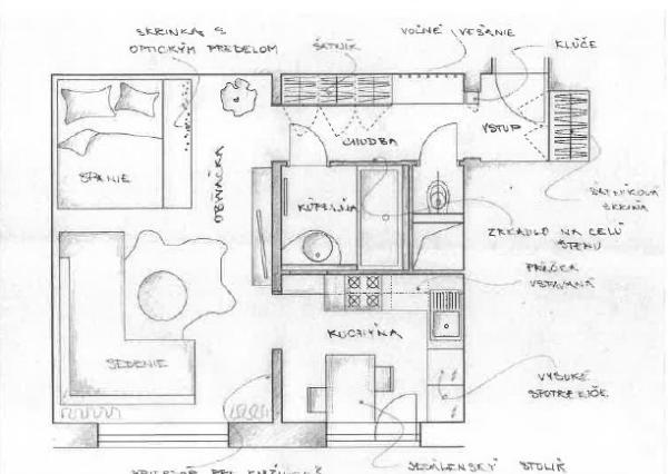 Na predaj 1-izb. novozrekonštruovaný byt, Hroncova, Košice - Sever