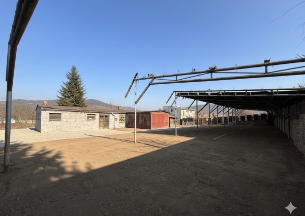 Priemyselný areál s potenciálom v Hanušovciach nad Topľou na predaj