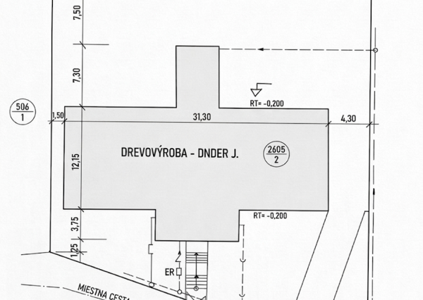 Priemyselný areál s potenciálom v Hanušovciach nad Topľou na predaj