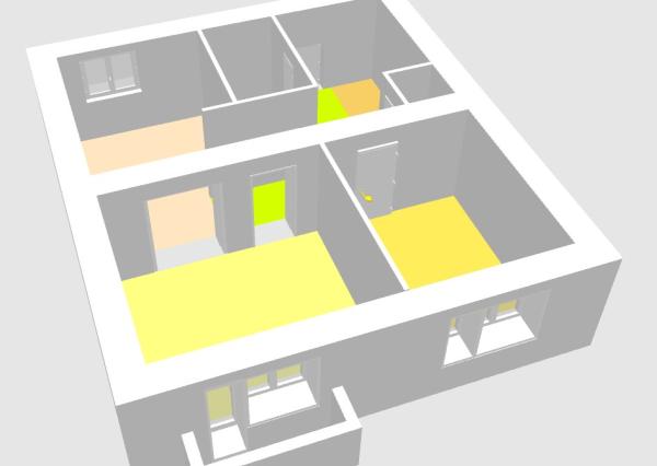 2-izbový byt V.Krtíš, ul. Školská